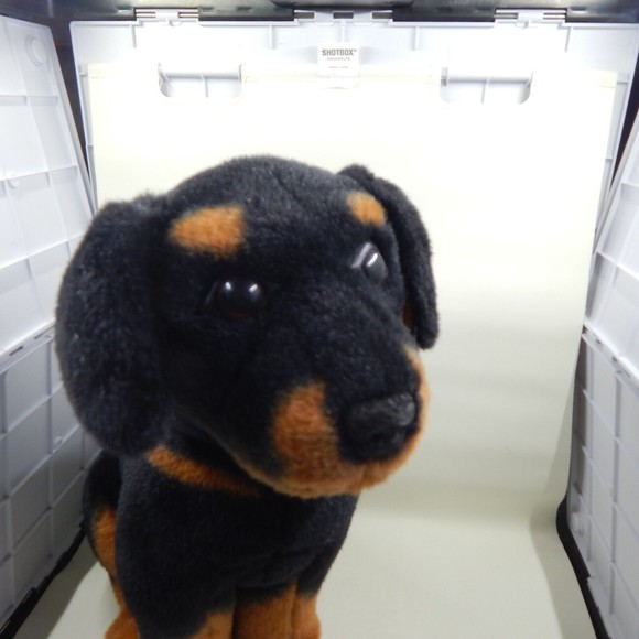 Goffa International Rottweiler Puppy Plush Stuffed Animal 12" - Picture 2 of 12